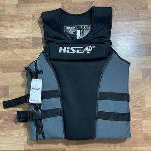 Hisea Neoprene Professional USCG 50 Life Jacket Vest Men’s/Women’s XXXL NWT